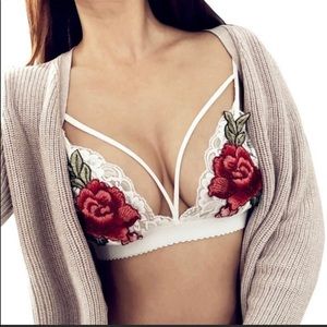 NWOT Rose Bralette